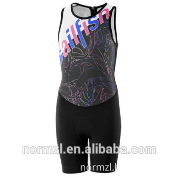 Custom made sublimated women triathlon clothing/triathlon suit/triathlon wear